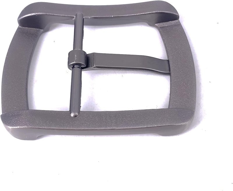 LAXPICOL 1.5"(40mm) Solid Sturdy Single Prong Square Belt Buckle For Men - Image 4